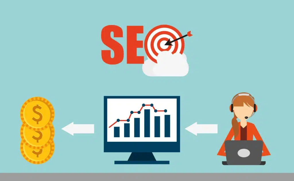 Especialista analizando el rendimiento y la inversión en pantalla, elementos a tener en cuenta al analizar de qué depende el ranking de Google Ads